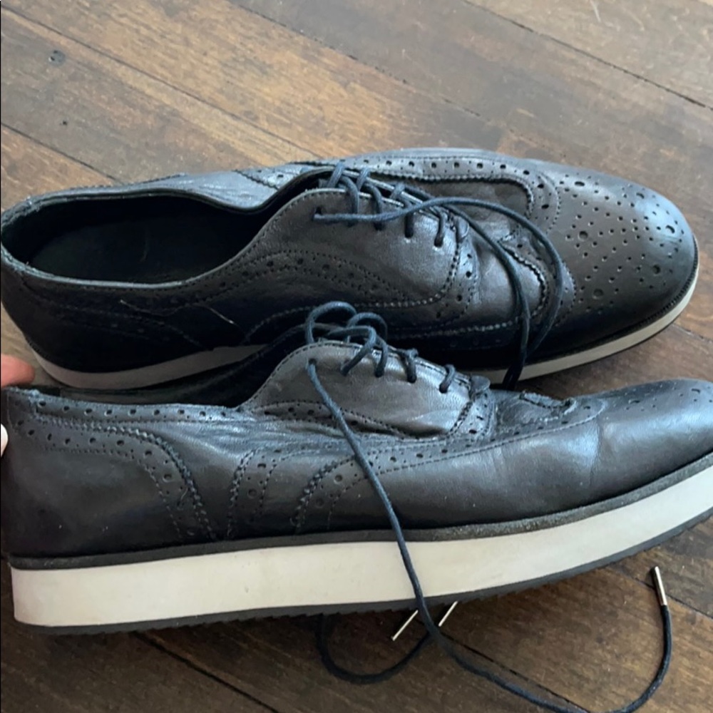Rag and bone Oxford leather shoes